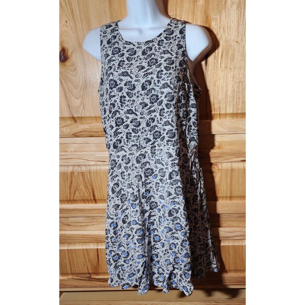 GAP Casual Dress Womens Small Back Tie Zip Up